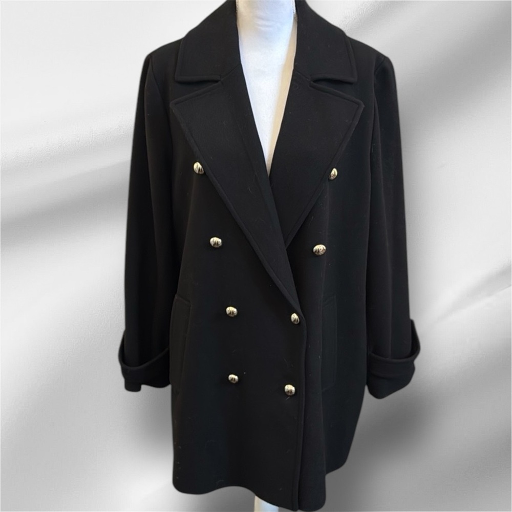 Michael Michael Kors Double-Breasted Wool Blend Jacket